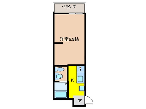 クレア　ラ・クーオの物件間取画像